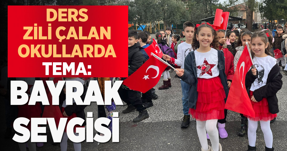 Denizli’de Okullar “Bayrak Sevgisi” Temasıyla Açıldı