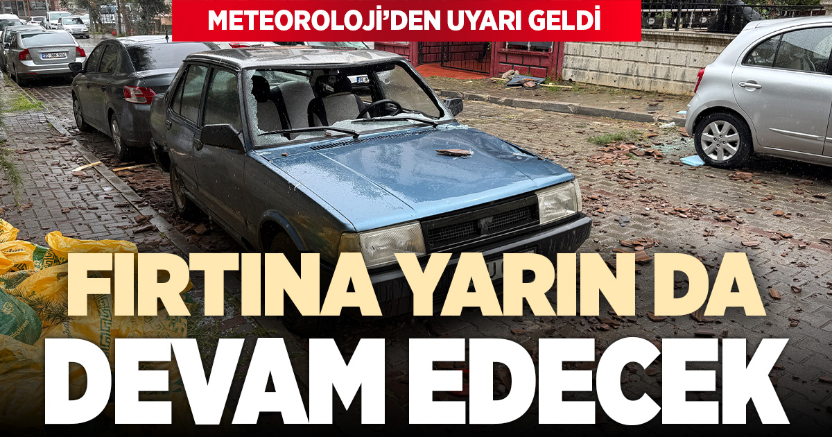 Denizli’ye pazar öğlene kadar şiddetli rüzgar uyarısı