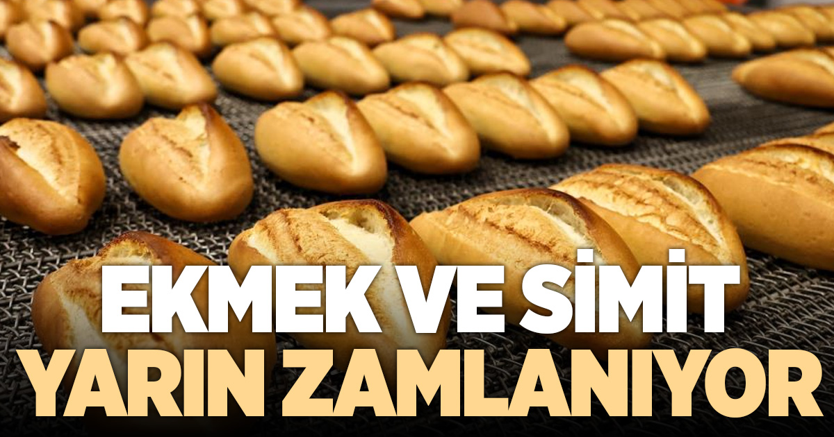 Denizli’de 1 Nisan itibariyle ekmek 17,50 TL, simit ise 20 TL’den satışa sunulacak