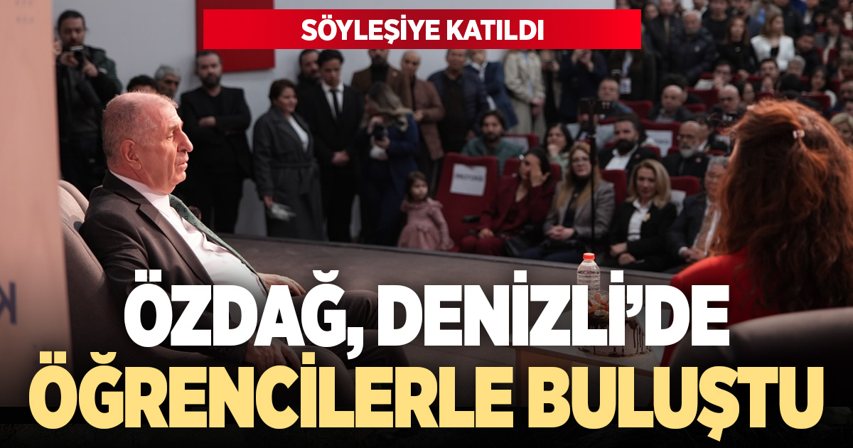 Ümit Özdağ Pamukkale Üniversitesi gençleriyle buluştu