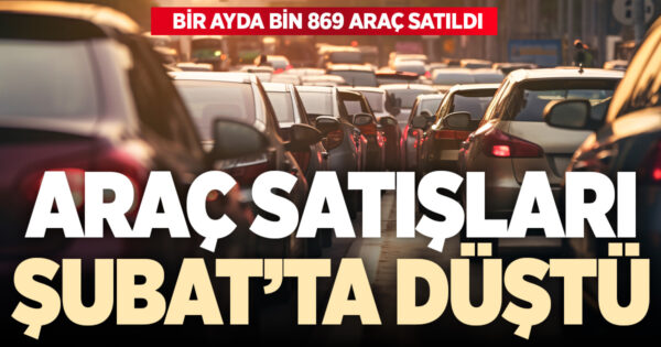 Denizli’de araç sayısındaki hızlı artışın ateşi düştü: Şubatta yalnızca 1.896 adet artış