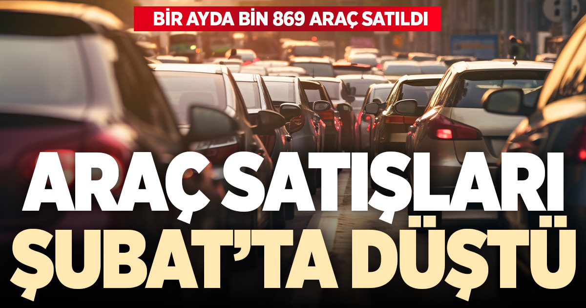 Denizli’de araç sayısındaki hızlı artışın ateşi düştü: Şubatta yalnızca 1.896 adet artış