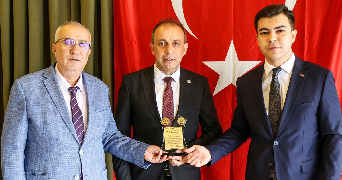 Çameli’nden müdür Erol Güner’e veda