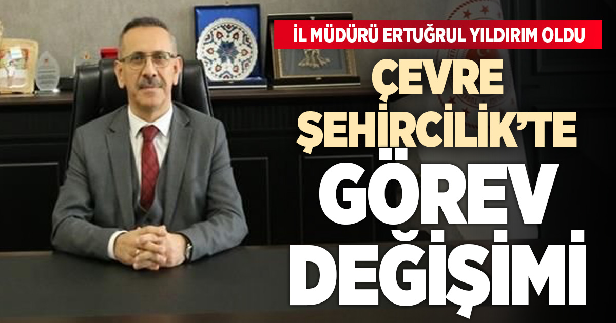 Denizli Çevre ve Şehircilik’te görev değişimi