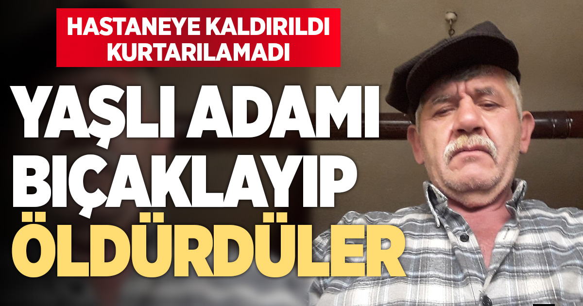 Denizli'de yaşlı adam cinayete kurban gitti