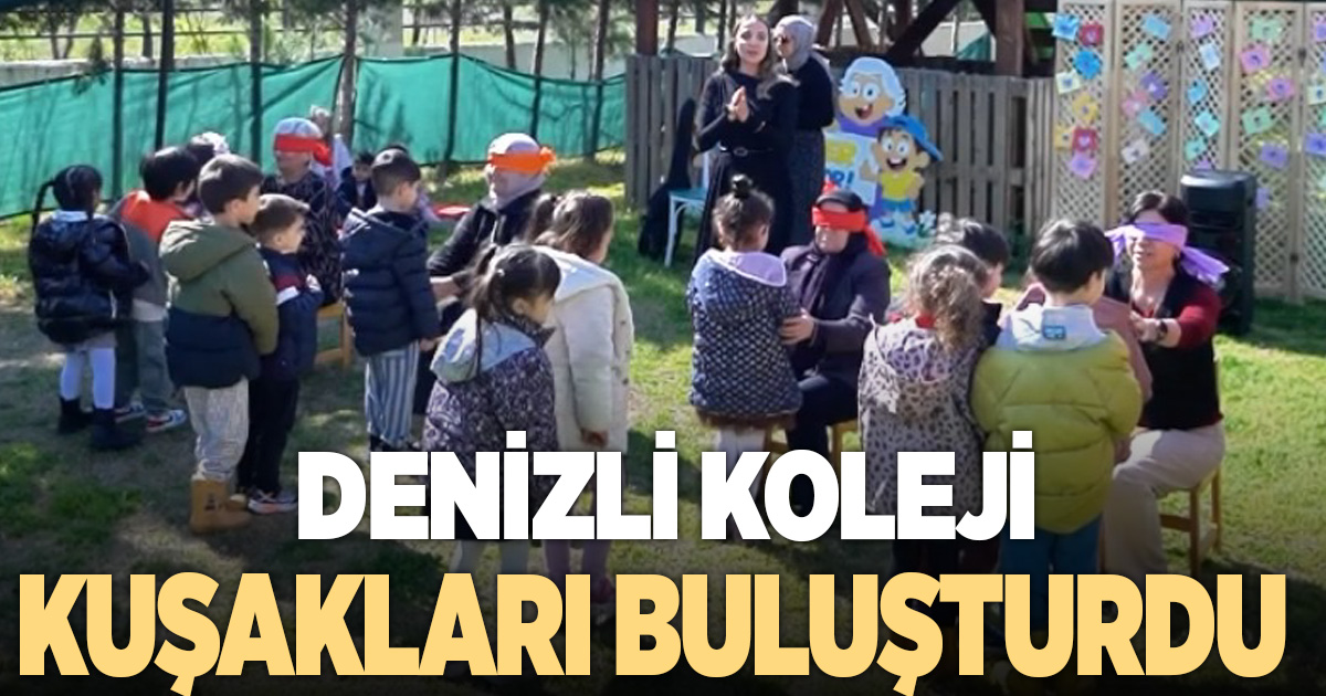 Geçmiş ile Bugün Denizli Koleji’nde buluştu