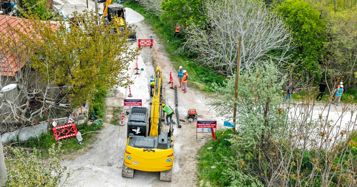Arızalar sona eriyor, su kayıpları engelleniyor