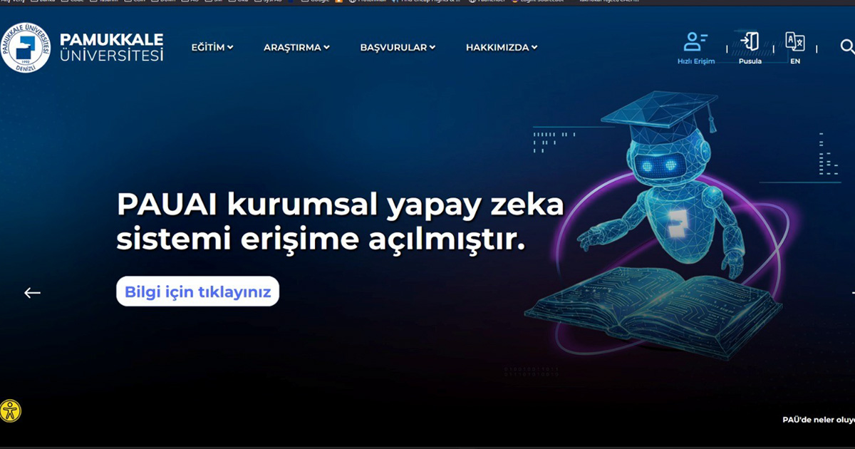PAÜ’den stratejik hamle: Türkiye’nin ilk yerli kampüs yapay zeka sistemi “PAUAI” yayında