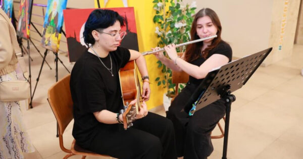 Gençler kültür sanat yarışmalarında sahnede boy gösterdi