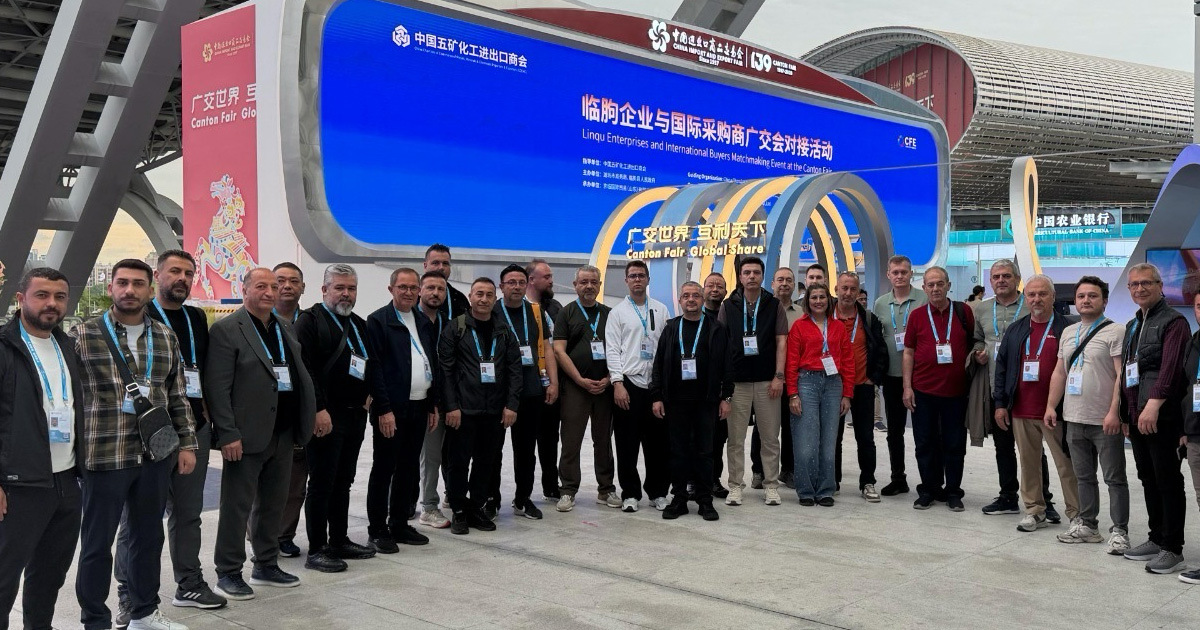 DTO’nun heyeti, Çin’de Canton Fuarı’na katıldı