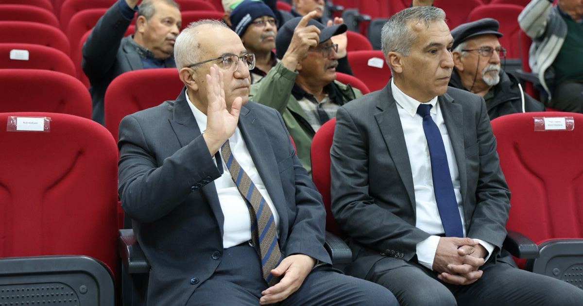 Çameli’nde üreticiler genel kurulda bir araya geldi