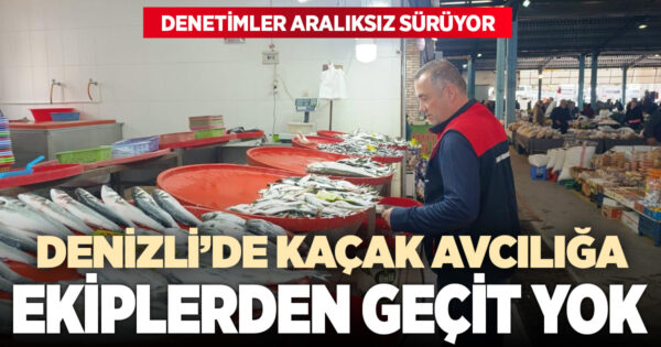 Kaçak avcılığa geçit yok: Denizli’de su ürünleri denetimleri sürüyor