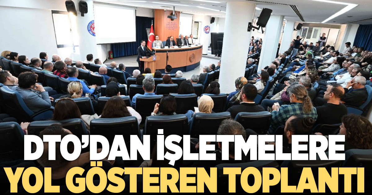 DTO’da, “İş Teftişi Faaliyetleri” toplantısı düzenlendi
