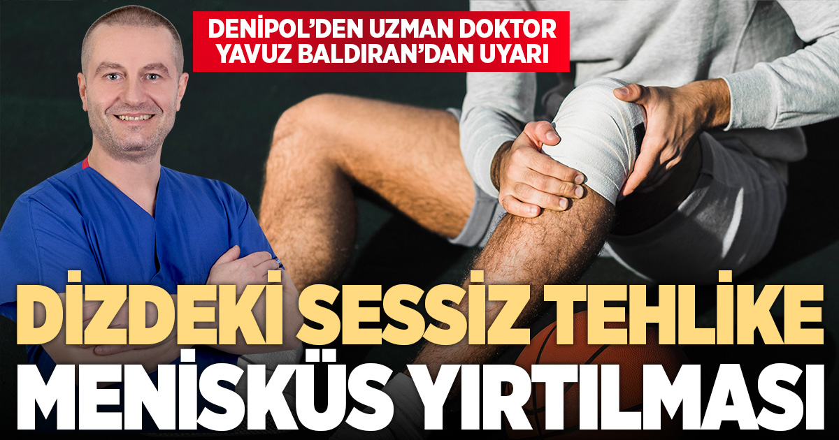 Dizde sessiz tehlike: Menisküs yırtılması