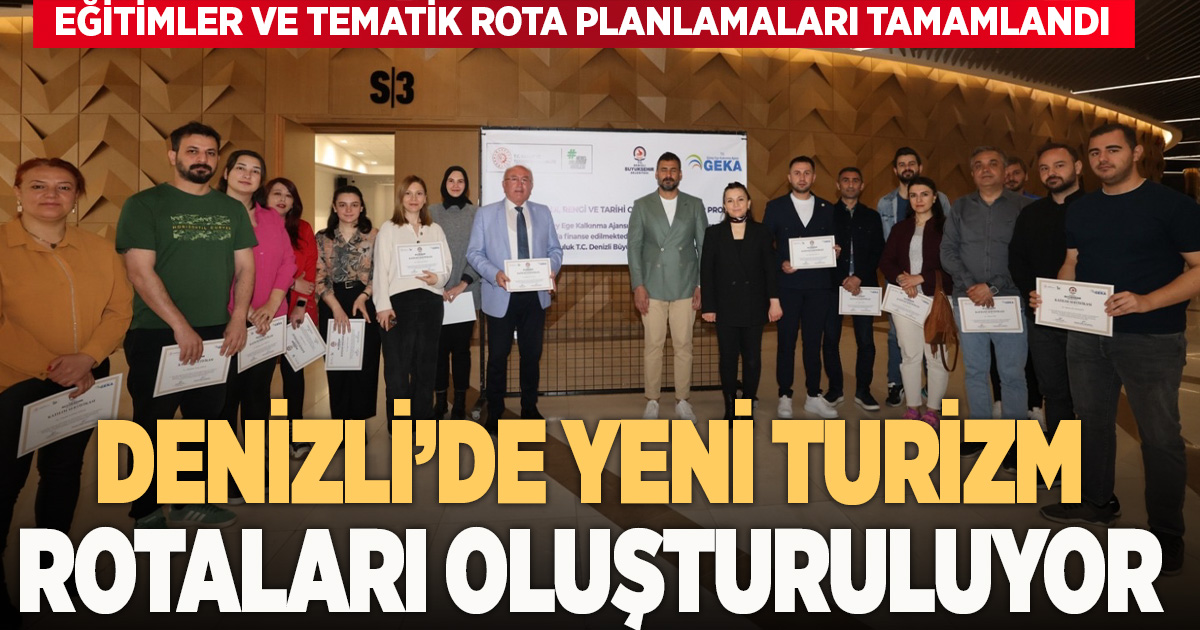 Denizli’nin yeni turizm rotaları için çalışma başlatıldı