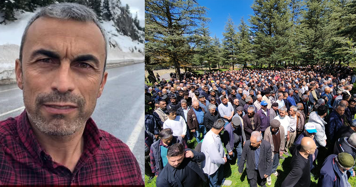 Kazada hayatını kaybeden kamyon sürücüsü son yolcuğuna uğurlandı