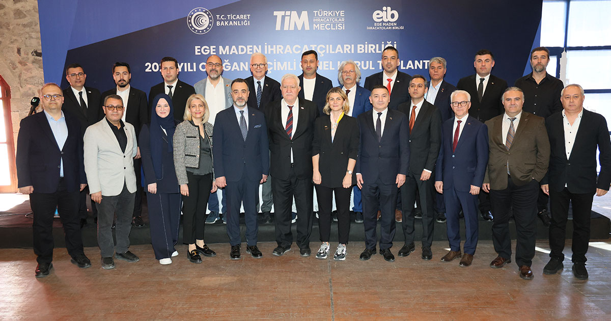 Ege Maden İhracatçıları Birliği yönetimine Denizli’den bir isimEge Maden İhracatçıları Birliği yönetimine Denizli’den bir isim