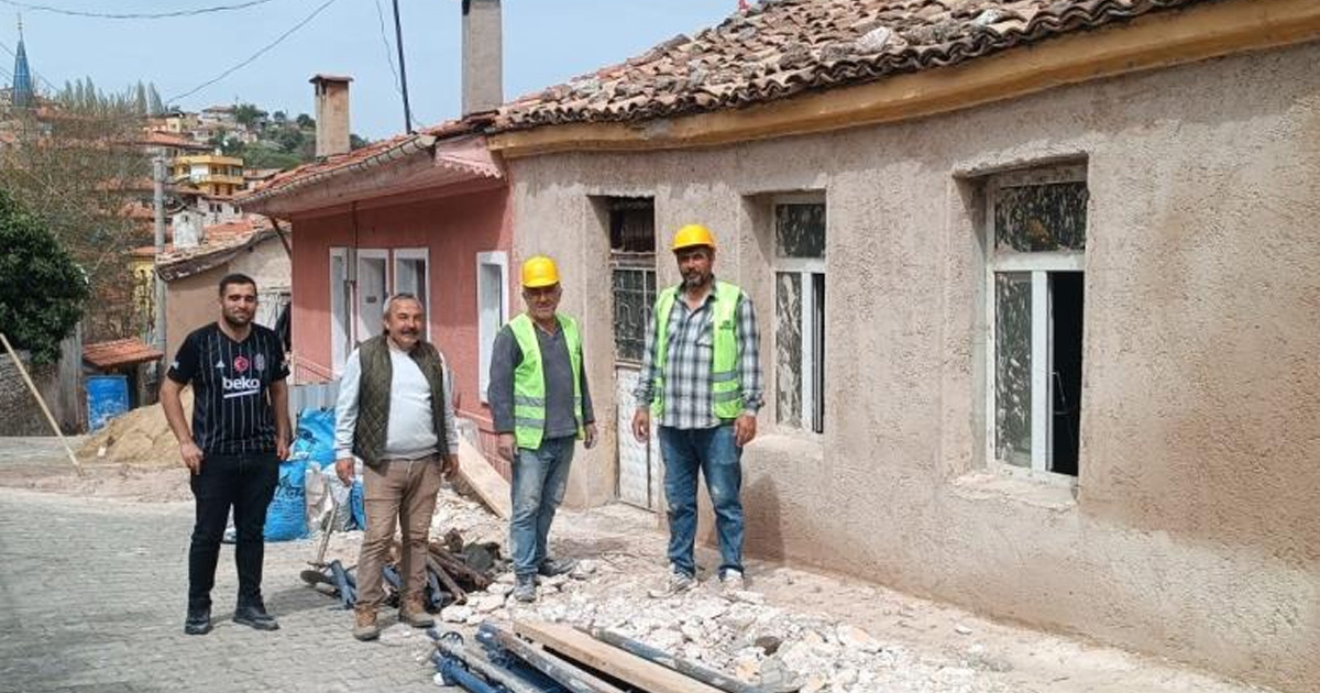 Buldan’da tarihi sokaklara yeni dokunuş