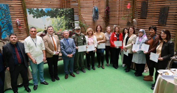 Hastane koridorunda sanat