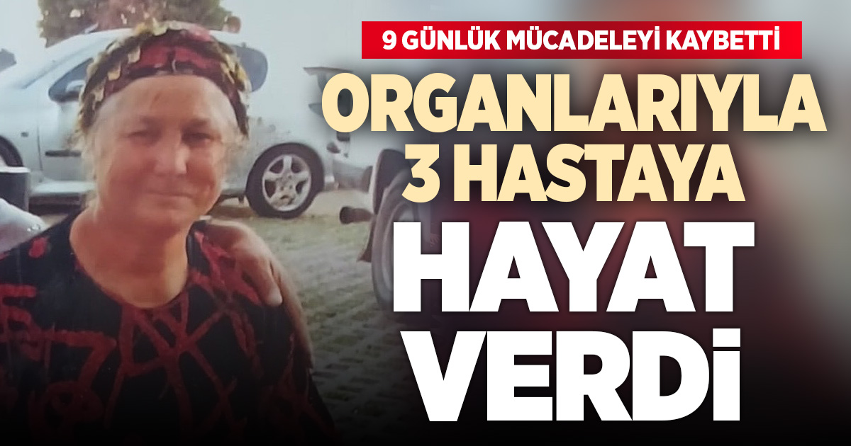 3 HASTAYA HAYAT VERDİ