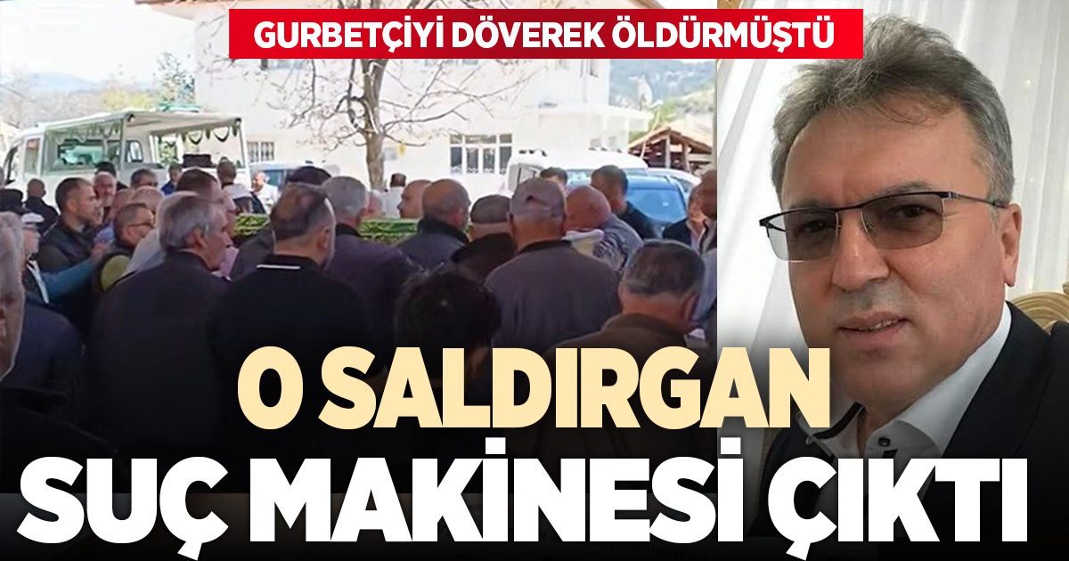 O SALDIRGAN SUÇ MAKİNESİ ÇIKTI