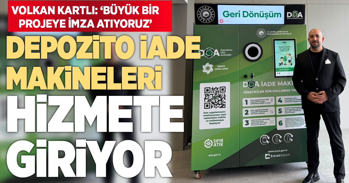 Volkan Kartlı: Büyük bir projeye imza atıyoruz