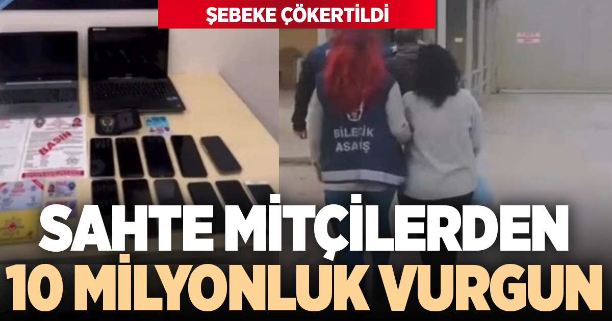 Kendilerini MİT görevlisi olarak tanıtarak 10 milyonluk vurgun yapan şebeke çökertildi