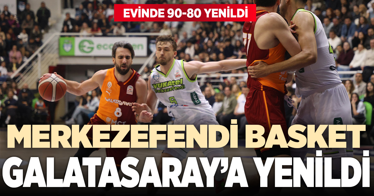 Merkezefendi Basket evinde Galatasaray’a direnemedi
