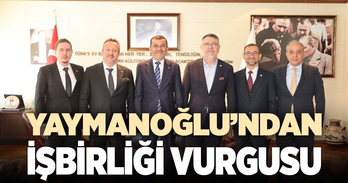 Denizli OSB Başkanı Yaymanoğlu’ndan ‘sürdürülebilir işbirliği’ vurgusu