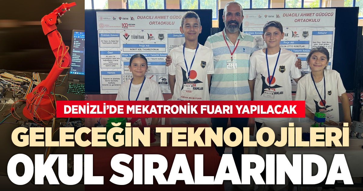 DAGO Mekatronik Fuarı Geleceğin Teknolojilerini Okul Sıralarına Taşıyor