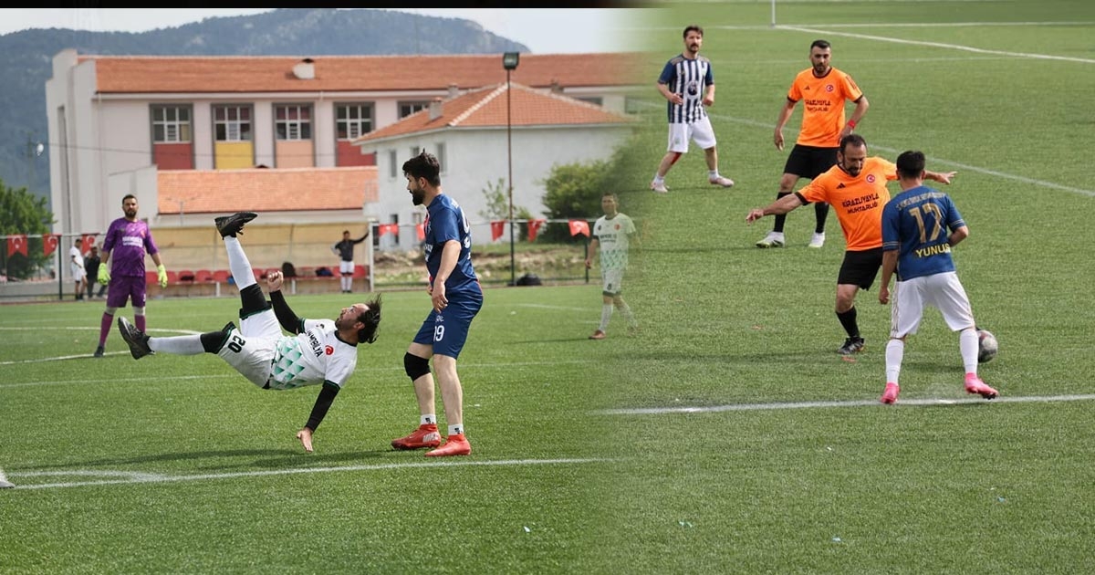 ÇAMELİ KURUMLAR VE MAHALLELER ARASI FUTBOL TURNUVASININ ŞAMPİYONU BELLİ OLDU