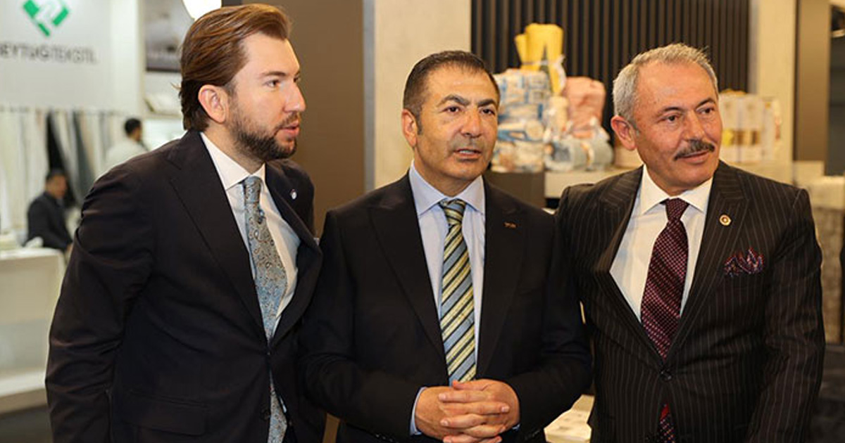 Hometex’te DENİB üyesi 90 firma 106 firma stant açtı