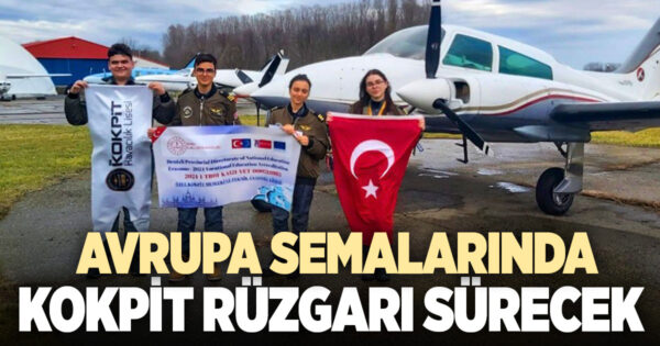 Kokpit Havacılık Lisesi 2026-2027 eğitim döneminde de Erasmus+ programına dahil oldu