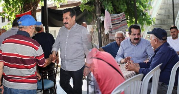 BAŞKAN ERTEMUR’DAN HAFTA SONU MAHALLE MESAİSİ