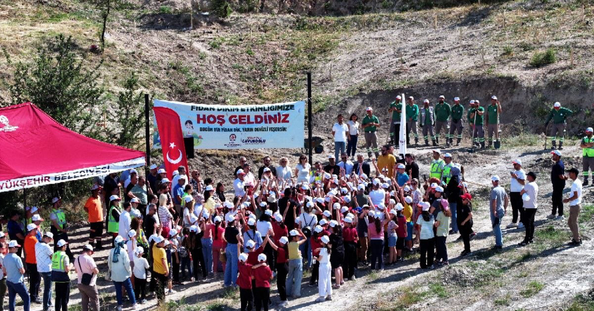 Denizli’de doğaya yeşil dokunuş: Zeytin fidanları toprakla buluştu