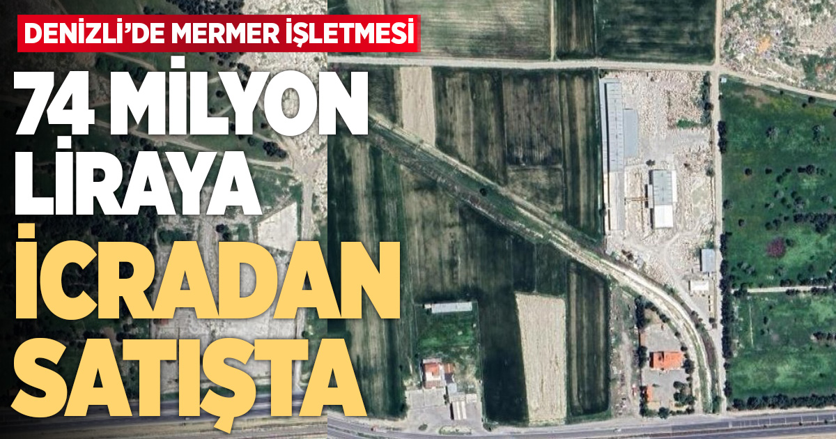 MERMER İŞLETMESİ SATIŞA ÇIKARILDI