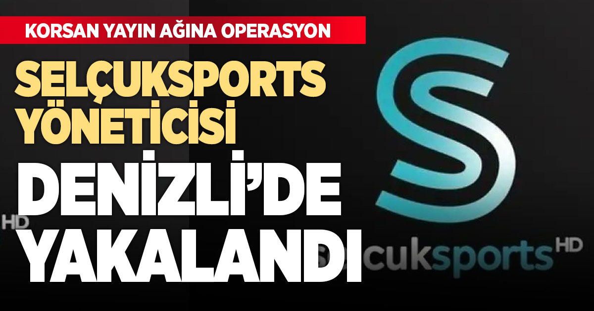 Korsan maç yayını yapan sitenin sahibi gözaltına alındı