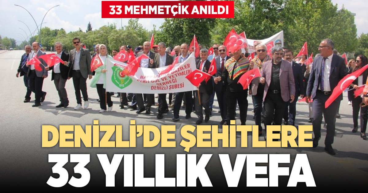 33 yıl önce katledilen 33 Mehmetçik dualarla anıldı