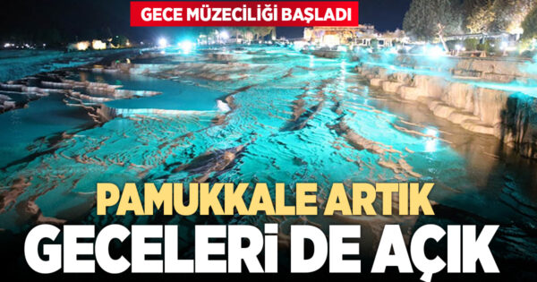 Hierapolis’te gece müzeciliğinde yeni sezon başladı  