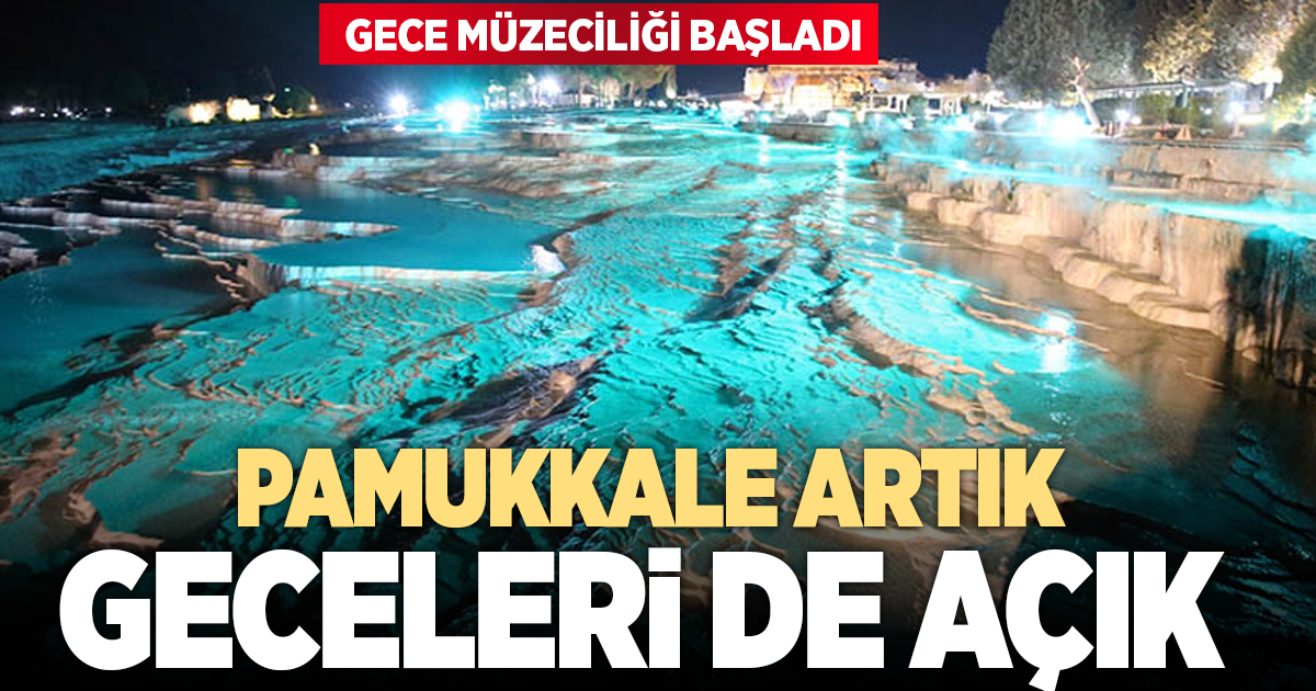 Hierapolis’te gece müzeciliğinde yeni sezon başladı  
