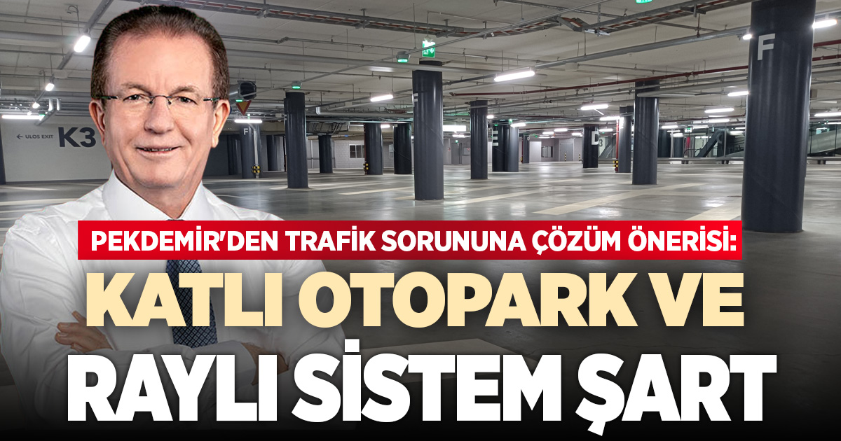 Denizlili iş insanı ve siyasetçi Halil Pekdemir'den trafik sorununa çözüm önerisi