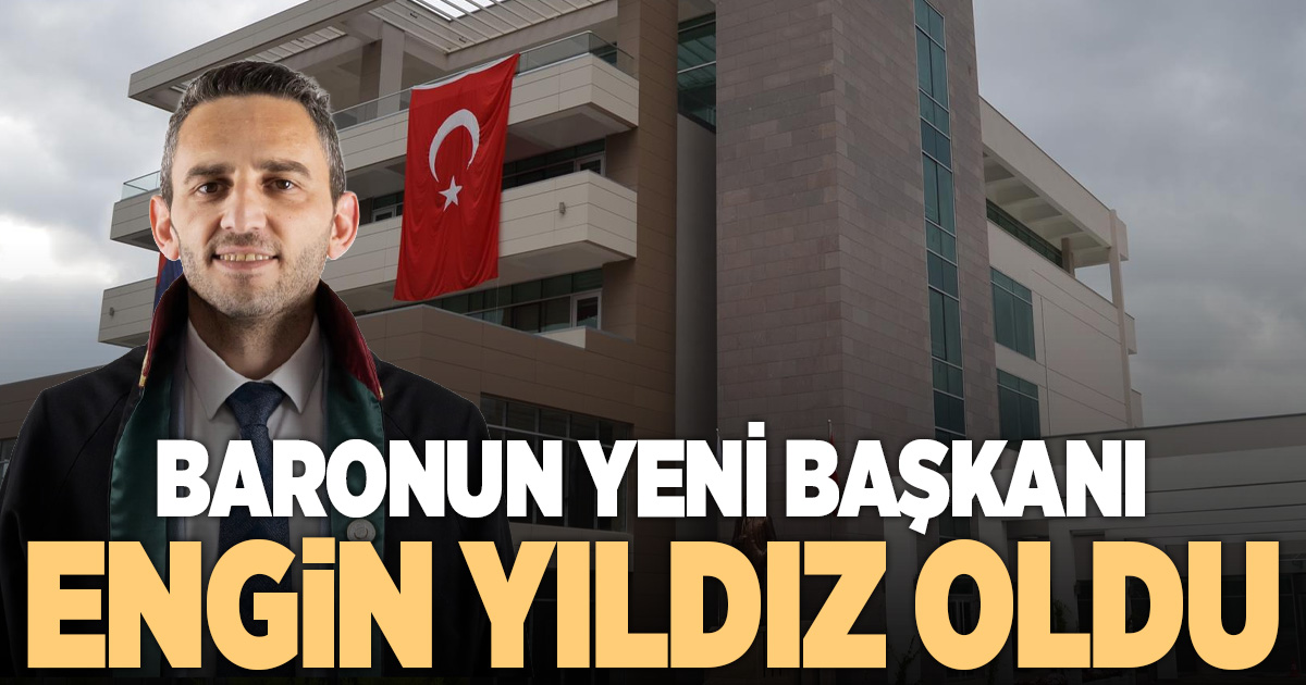 Denizli Barosunun yeni başkanı belli oldu