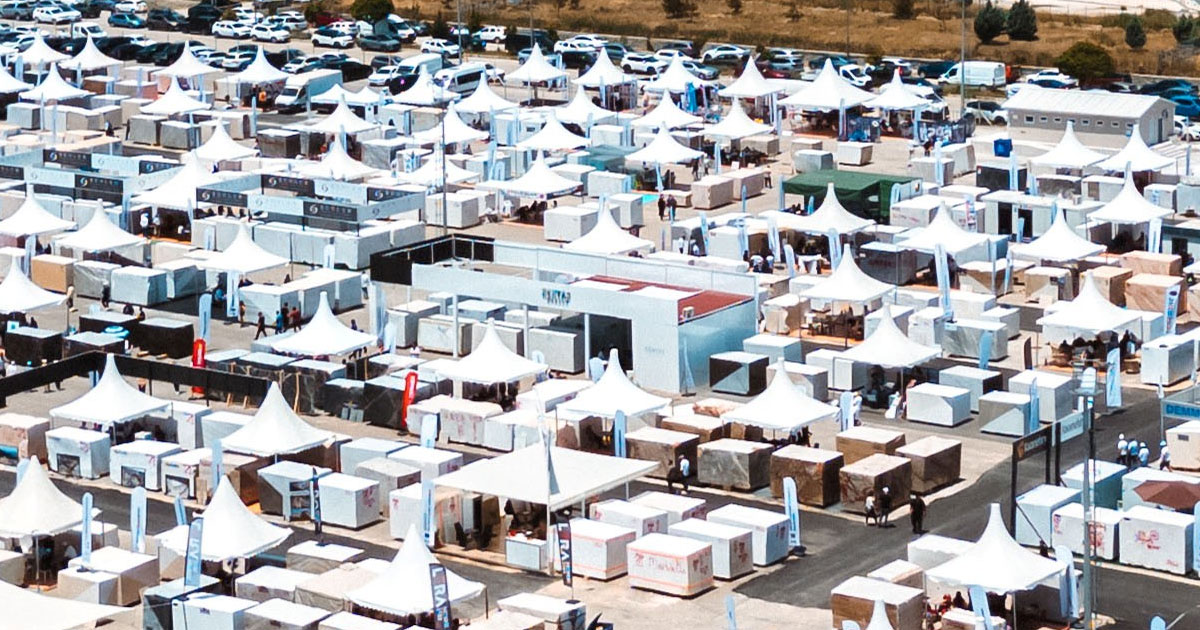 Dünya devleri blok mermer için Afyonkarahisar’daki fuara geliyor