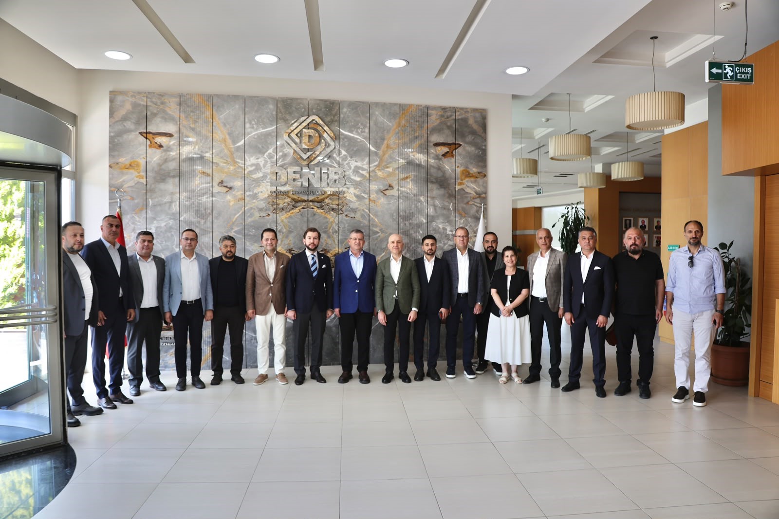AK Parti Denizli heyetinden OSB ve DENİB’e ziyaretlerde bulundu