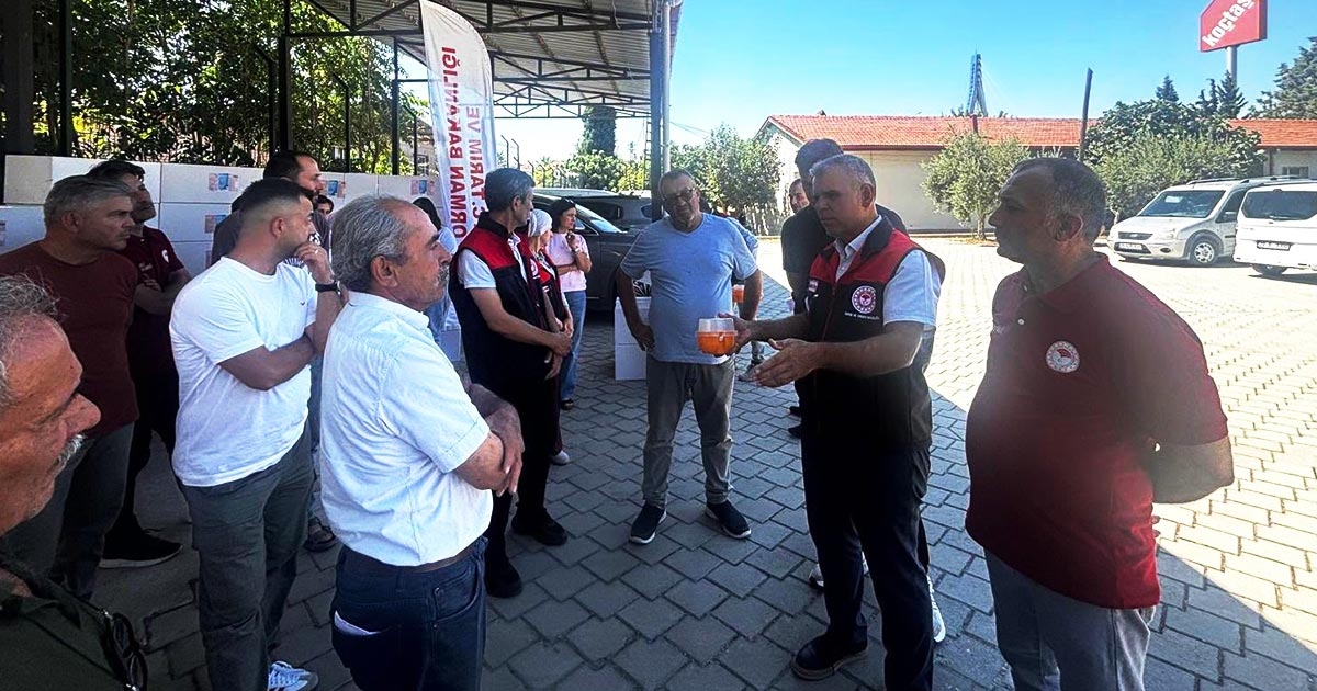 AYVA ÜRETİCİLERİNE BİYOTEKNİK MÜCADELE DESTEĞİ