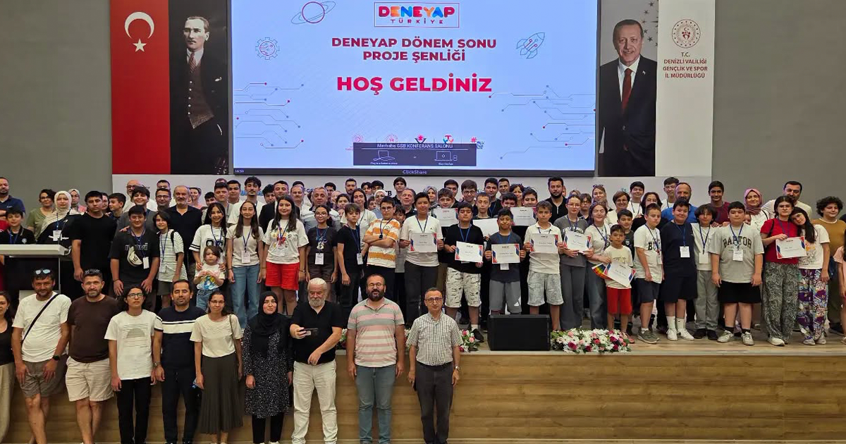 Deneyap Proje Şenliği’nde genç mucitler projelerini görücüye çıkardı