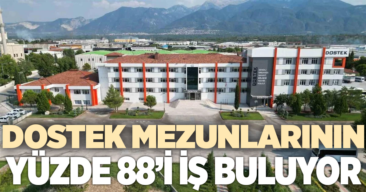 Bu Okul Mezunlarının %88'i İş Buluyor