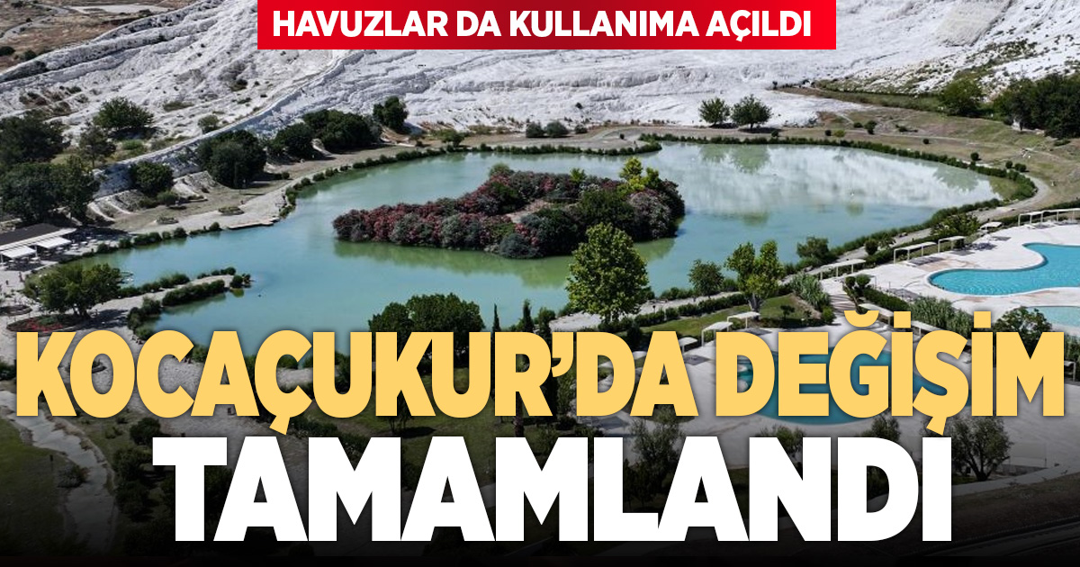 KOCAÇUKUR’DA, BAŞKAN ERTEMUR’LA BAŞLAYAN BÜYÜK DEĞİŞİM TAMAMLANDI