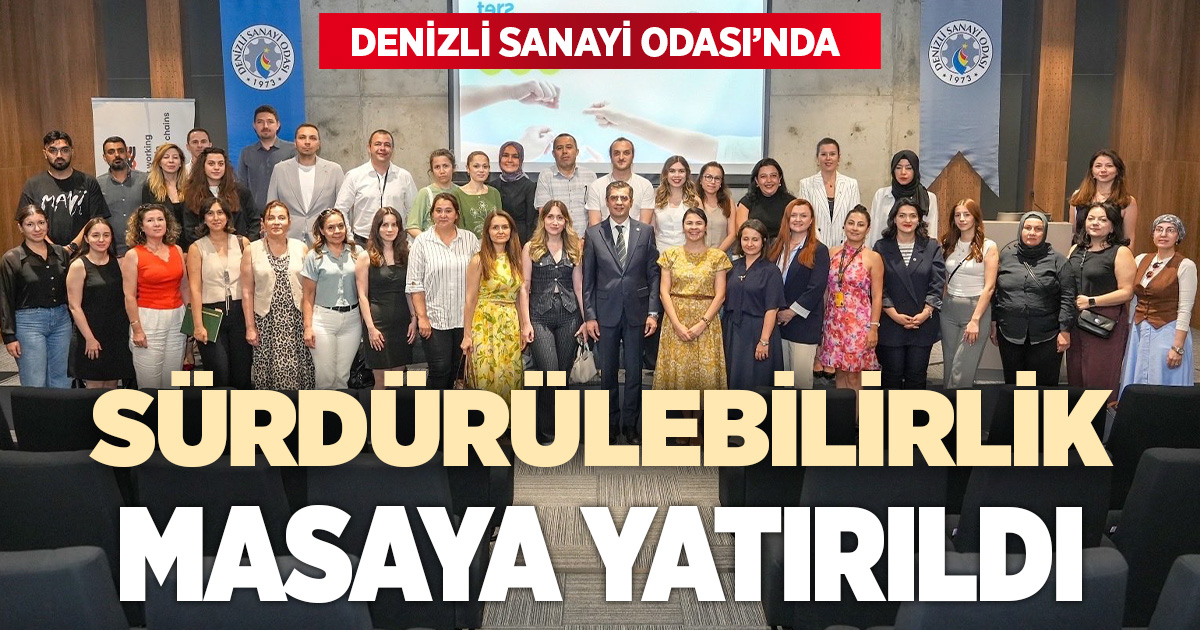 DSO’da sürdürülebilirlik gündemi masaya yatırıldı