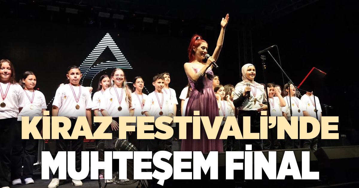48. Honaz Kiraz Festivali muhteşem konserle final yaptı
